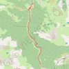 Trace GPS GR 108 de Gabas à Eaux-Chaudes entretien balisage, itinéraire, parcours