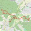 Trace GPS MONTLIGNON, itinéraire, parcours