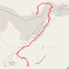 Trace GPS Plateau du Col de Cavillore, itinéraire, parcours