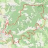 Trace GPS Grand trail des Templiers, itinéraire, parcours