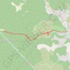 Trace GPS Le Pas de Belgentier - Valbelle, itinéraire, parcours
