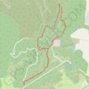 Trace GPS Denman common for Orienteering event, itinéraire, parcours