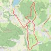Trace GPS Lac de Paladru - Croix des Cochettes, itinéraire, parcours