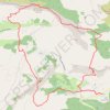Trace GPS Colle de Rougiès, itinéraire, parcours