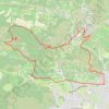 Trace GPS Maussane - Mont Paon, itinéraire, parcours