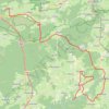 Trace GPS Vielsalm-Cherain 40km - Groene Route, itinéraire, parcours