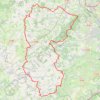 Trace GPS Tour des Monts du Lyonnais (Rhône-Loire) (2020), itinéraire, parcours