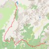 Trace GPS Du refuge d'Asinau au refuge d'I Paliri, itinéraire, parcours