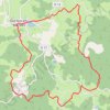 Trace GPS Les Moulins - Ouroux-en-Morvan, itinéraire, parcours