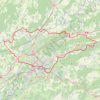 Trace GPS La Vallée de l'Ognon - Doubs, itinéraire, parcours