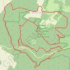 Trace GPS Combe Lavaux - combe au Moine à Gevrey-Chambertin, itinéraire, parcours