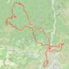 Trace GPS Du Val d'Enfer aux quatre Cantons - Baux-de-Provence, itinéraire, parcours