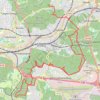 Trace GPS Boucle simple en forêt de Meudon, itinéraire, parcours