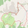 Trace GPS Mont Giraud et Cime des Lauses (Rimplas), itinéraire, parcours