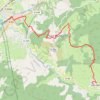 Trace GPS [Itinéraire] Descente des Orres par le Chef-Lieu, itinéraire, parcours