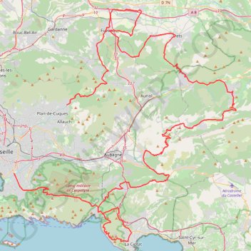 Trace GPS GP La Marseillaise 2021, itinéraire, parcours