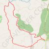 Trace GPS Col du Bougnon - l'Eouve, itinéraire, parcours