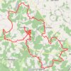 Trace GPS Brossac 47 kms, itinéraire, parcours