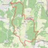 Trace GPS Circuit de l'Évêque Saint-Dizier - Beaucourt, itinéraire, parcours