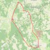 Trace GPS Le Plateau d'Albion - Sault, itinéraire, parcours