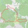 Trace GPS Lorgues-la Florièye au départ de Saint Ferréol, itinéraire, parcours