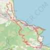 Trace GPS 🚴 Trace ,boucle d'Argelès-sur-Mer a Banyuls-sur-Mer, itinéraire, parcours