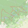 Trace GPS La forêt de Bonnevaux, itinéraire, parcours