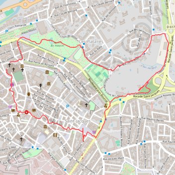 Trace GPS Cassanyes & Bir Hakeim, itinéraire, parcours
