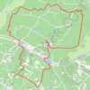 Trace GPS 🚴 Trace ,boucle de Parsac, itinéraire, parcours