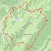 Trace GPS Circuit de Croaby - Les Molunes, itinéraire, parcours