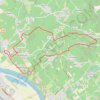 Trace GPS Rions, itinéraire, parcours