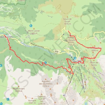Trace GPS Fichier GPX TVO Etape 6, itinéraire, parcours