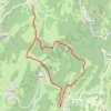 Trace GPS MERIGNAT VIEILLARD, itinéraire, parcours