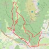 Trace GPS Montmin-Balmettes-Solliet, itinéraire, parcours