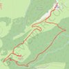Trace GPS Puy de Baladou, itinéraire, parcours