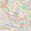 Trace GPS 5km & Ekiden, itinéraire, parcours