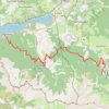 Trace GPS Les Orres - Savines le Lac, itinéraire, parcours