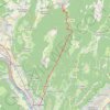Trace GPS Col de la Charmette, itinéraire, parcours