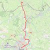 Trace GPS Itinéraire de 29 Rue Charles de Gaulle, 42300 Roanne, France à 174 Av. de la Gare, 71340 Iguerande, France, itinéraire, parcours