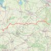 Trace GPS Dag 3 BRemerweg tot Lattrop, itinéraire, parcours