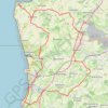 Trace GPS gris nez, itinéraire, parcours