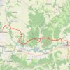 Trace GPS Mirepoix - Saint-Amadou (Grande Traversée), itinéraire, parcours