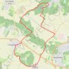 Trace GPS Davron crespieres orgeval, itinéraire, parcours