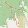 Trace GPS Tracé actuel: 22 JUIL 2018 08:16, itinéraire, parcours