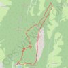 Trace GPS Mont Julioz, itinéraire, parcours