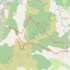 Trace GPS Trigance belvedere de Rancoumas, itinéraire, parcours