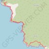 Trace GPS Capo di Feno, itinéraire, parcours