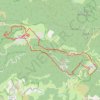 Trace GPS Circuit entre l'Espérou et Camprieu, itinéraire, parcours