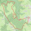 Trace GPS St Romain, itinéraire, parcours