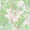 Trace GPS Caillac-Lac vert de Catus, itinéraire, parcours